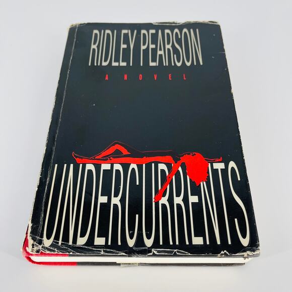 Undercurrents, a hardcover novel / book by Ridley Pearson - Good Used Condition - Picture 2 of 13